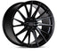 Kies-Motorsports Vossen Vossen HF-4T 20x10 / 5x120 / ET45 / Deep Face / 72.56 - Tinted Gloss Black - Right Wheel