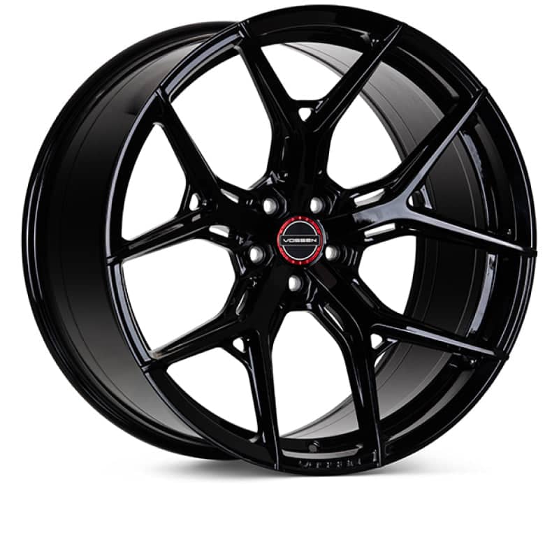 Kies-Motorsports Vossen Vossen HF-5 - 22x10.5 / 5x130 / ET21 / Deep - Gloss Black - Urus Fitment (Front) Main image