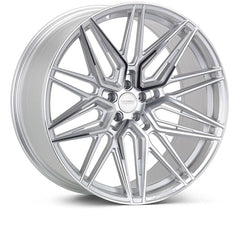 Kies-Motorsports Vossen Vossen HF-7 19x8.5 / 5x112 / ET30 / Flat Face / 66.5 - Silver Polished Wheel