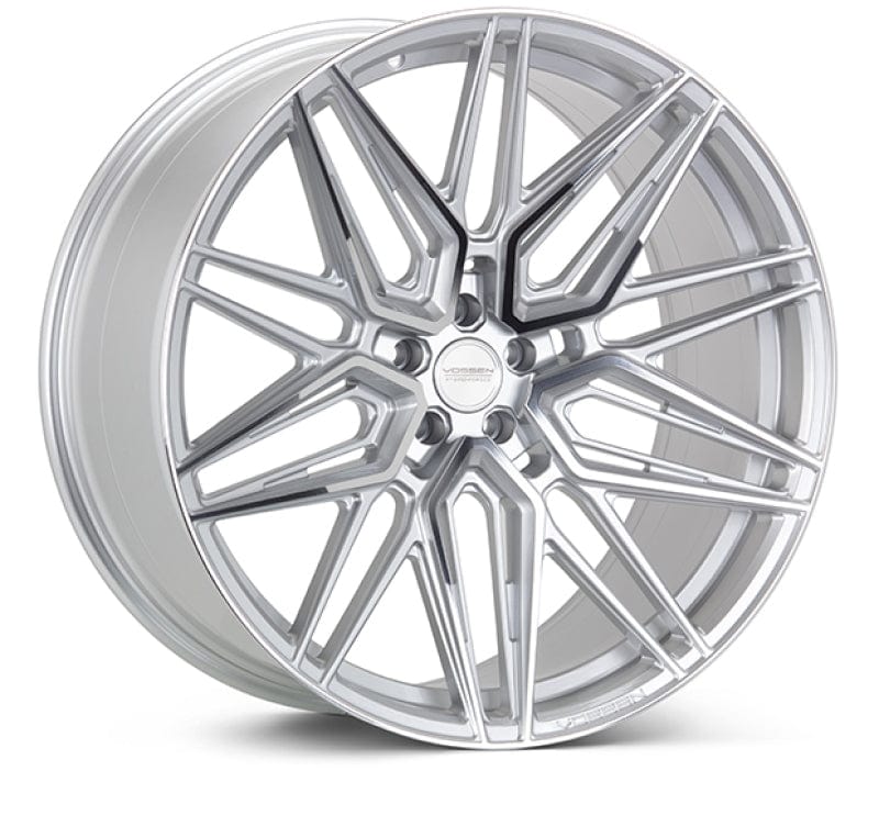 Kies-Motorsports Vossen Vossen HF-7 19x9.5 / 5x112 / ET35 / Deep Face / 66.5 - Silver Polished Wheel Main image