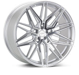 Kies-Motorsports Vossen Vossen HF-7 20x11 / 5x120 / ET40 / Deep Face / 72.56 - Silver Polished Wheel