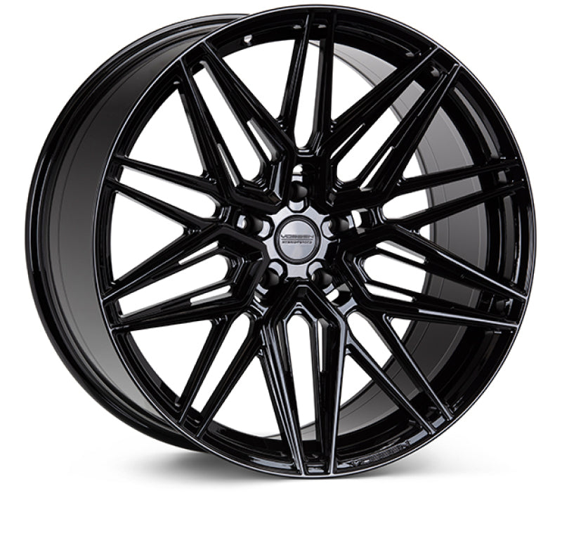 Kies-Motorsports Vossen Vossen HF-7 21x11.5 / 5x130 / ET50 / Deep Face / 71.6 - Gloss Black Wheel Main image
