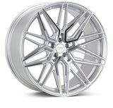 Kies-Motorsports Vossen Vossen HF-7 21X9.5 / 5X114.3 / ET35 / Deep Face / 64.1 - Silver Polished Wheel