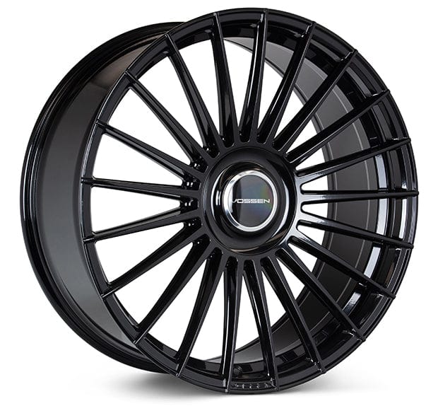 Kies-Motorsports Vossen Vossen HF-8 22x10.5 / 5x112 BP / ET25 / 66.5 CB / Deep - Gloss Black Wheel