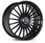 Kies-Motorsports Vossen Vossen HF-8 22x9.5 / 5x112 BP / ET8 / 66.5 CB / Deep - Gloss Black Wheel