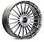 Kies-Motorsports Vossen Vossen HF-8 22x9.5 / 5x120 BP / ET15 / 72.56 CB / Deep - EMC Polished / Brushed Wheel