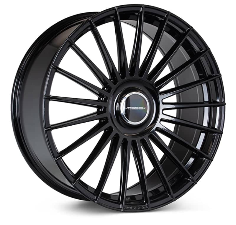 Kies-Motorsports Vossen Vossen HF-8 26x10 - 6x135 - ET35 - Deep - 87.1 - Gloss Black Wheel Main image