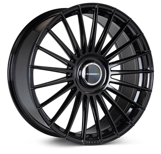 Kies-Motorsports Vossen Vossen HF-8 26x10 - 6x139.7 - ET25 - Deep - 106.1 - Gloss Black Wheel