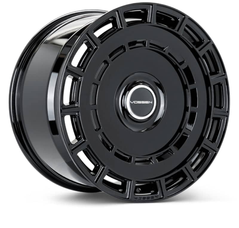 Kies-Motorsports Vossen Vossen HF-9 24x10 - 5x112 - ET25 - Deep - 66.56 - Gloss Black Wheel Main image