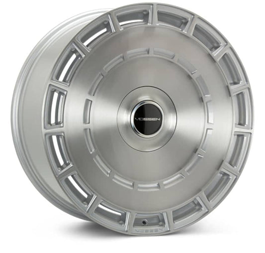 Kies-Motorsports Vossen Vossen HF-9 24x10 - 5x130 - ET15 - Deep - 84.1 - Silver Brushed Wheel
