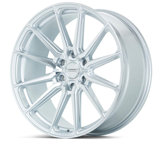 Kies-Motorsports Vossen Vossen HF6-1 20x9.5 / 6x135 / ET15 / Deep Face / 87.1 - Silver Polished Wheel
