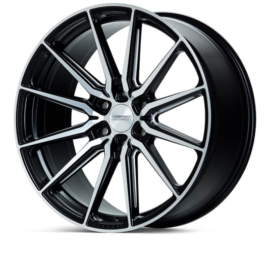 Kies-Motorsports Vossen Vossen HF6-1 20x9.5 / 6x139.7 / ET15 / Deep Face / 106.1 - Brushed Matte Black Wheel