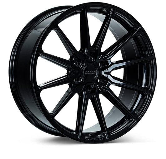 Kies-Motorsports Vossen Vossen HF6-1 20x9.5 / 6x139.7 / ET15 / Deep Face / 106.1 - Gloss Black Wheel