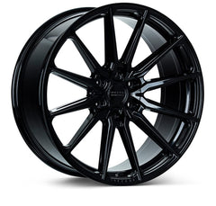 Kies-Motorsports Vossen Vossen HF6-1 20x9.5 / 6x139.7 / ET15 / Deep Face / 106.1 - Gloss Black Wheel