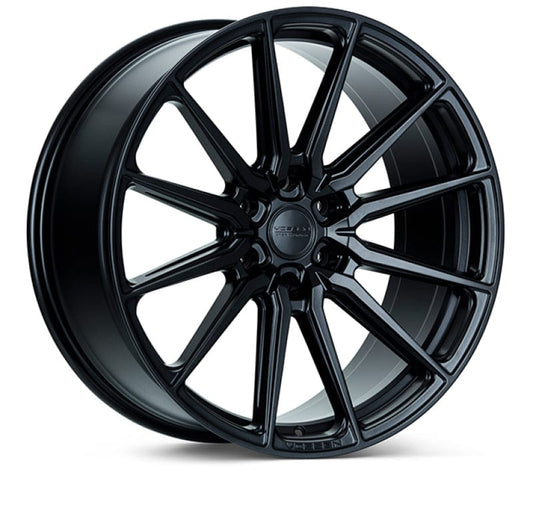 Kies-Motorsports Vossen Vossen HF6-1 20x9.5 / 6x139.7 / ET15 / Deep Face / 106.1 - Satin Black Wheel