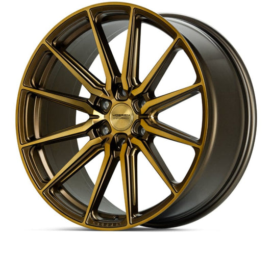 Kies-Motorsports Vossen Vossen HF6-1 20x9.5 / 6x139.7 / ET15 / Deep Face / 106.1 - Tinted Matte Bronze Wheel
