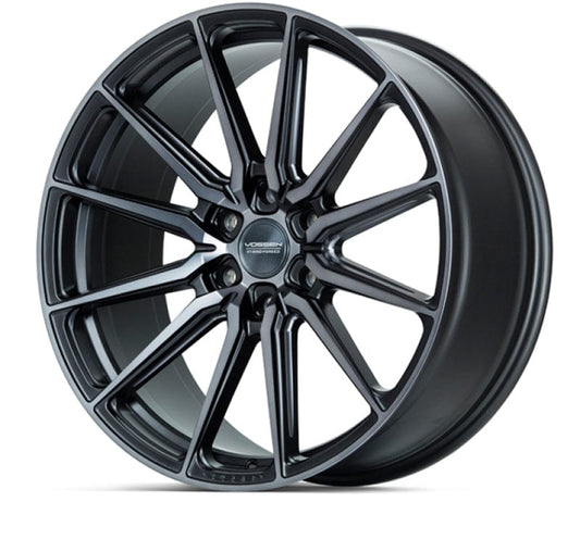 Kies-Motorsports Vossen Vossen HF6-1 20x9.5 / 6x139.7 / ET15 / Deep Face / 106.1 - Tinted Matte Gunmetal Wheel
