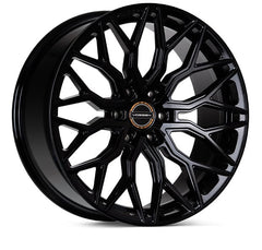 Kies-Motorsports Vossen Vossen HF6-1 22x9.5 / 6x139.7 / ET30 / Deep / 95.1 CB - Gloss Black Wheel