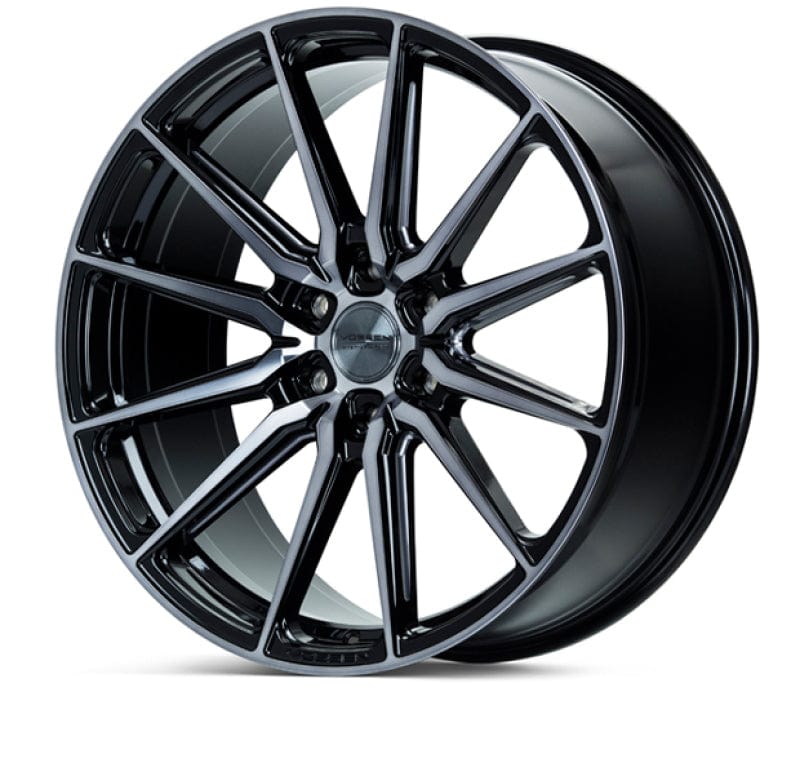 Kies-Motorsports Vossen Vossen HF6-1 24x10 / 6x139.7 / ET25 / Deep Face / 106.1 - Tinted Gloss Black Wheel