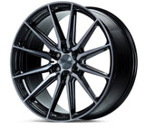 Kies-Motorsports Vossen Vossen HF6-1 24x10 / 6x139.7 / ET25 / Deep Face / 106.1 - Tinted Gloss Black Wheel