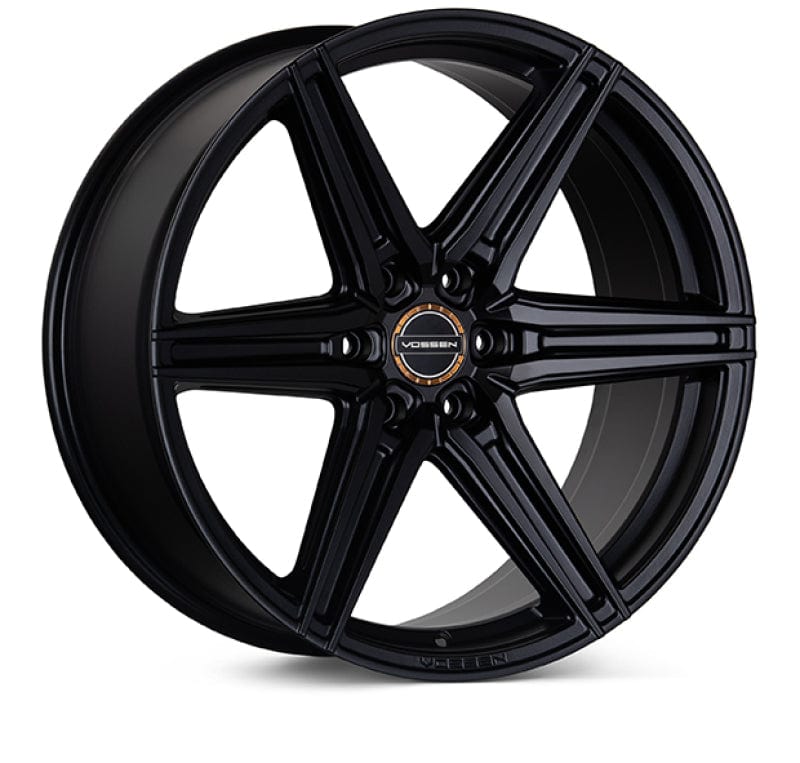 Kies-Motorsports Vossen Vossen HF6-2 20x9.5 / 6x135 / ET15 / Deep Face / 87.1 - Satin Black Wheel Main image