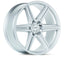 Kies-Motorsports Vossen Vossen HF6-2 20x9.5 / 6x135 / ET15 / Deep Face / 87.1 - Silver Polished Wheel