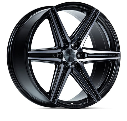 Kies-Motorsports Vossen Vossen HF6-2 20x9.5 / 6x135 / ET15 / Deep Face / 87.1 - Tinted Gloss Black Wheel