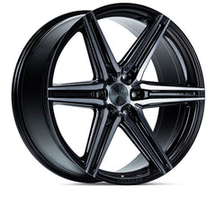 Kies-Motorsports Vossen Vossen HF6-2 20x9.5 / 6x139.7 / ET15 / Deep Face / 106.1 - Tinted Gloss Black Wheel