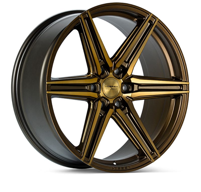 Kies-Motorsports Vossen Vossen HF6-2 22x9.5 / 6x139.7 / ET20 / Deep Face / 106.1 - Tinted Matte Bronze Wheel