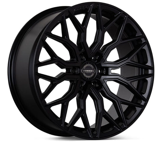 Kies-Motorsports Vossen Vossen HF6-3 20x9.5 / 6x135 / ET15 / Deep Face / 87.1 - Satin Black Wheel