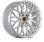 Kies-Motorsports Vossen Vossen HF6-3 20x9.5 / 6x135 / ET15 / Deep Face / 87.1 - Silver Polished Wheel