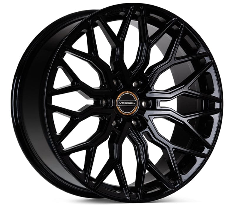 Kies-Motorsports Vossen Vossen HF6-3 20x9.5 / 6x139.7 / ET15 / Deep Face / 106.1 - Gloss Black Wheel