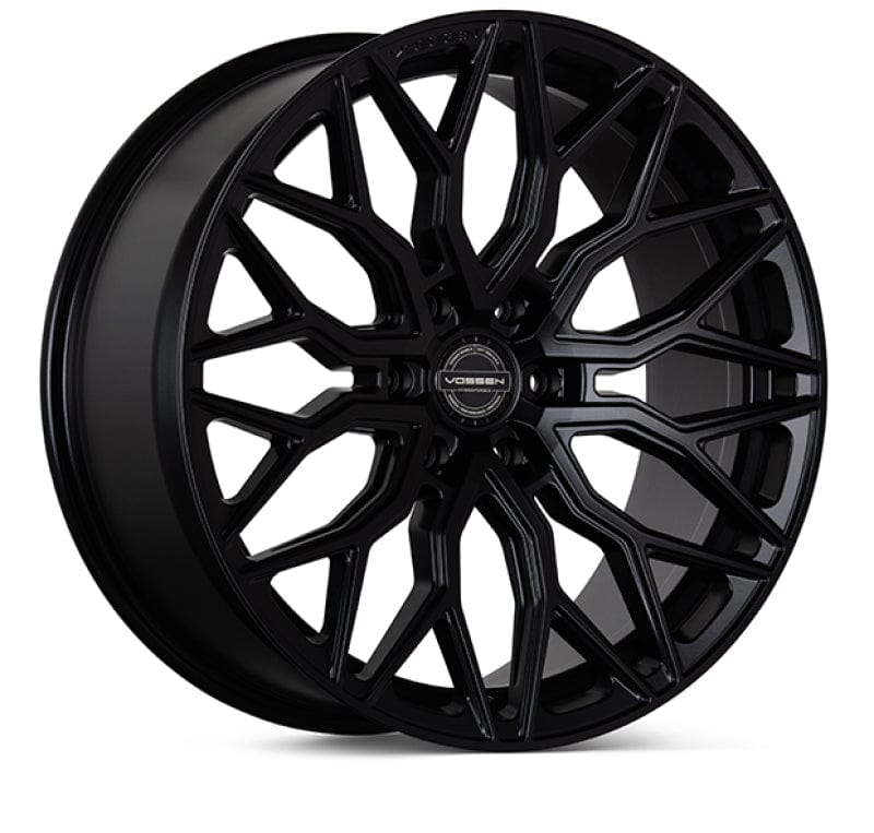 Kies-Motorsports Vossen Vossen HF6-3 20x9.5 / 6x139.7 / ET15 / Deep Face / 106.1 - Satin Black Wheel
