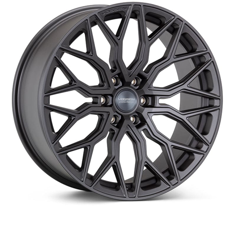 Kies-Motorsports Vossen Vossen HF6-3 24x10 / 6x139.7 / ET25 / Deep Face / 106.1 - Matte Gunmetal Wheel