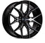 Kies-Motorsports Vossen Vossen HF6-4 18x9 / 6x135 / ET0 / Super Deep / 87.1 CB - Tinted Gloss Black Wheel