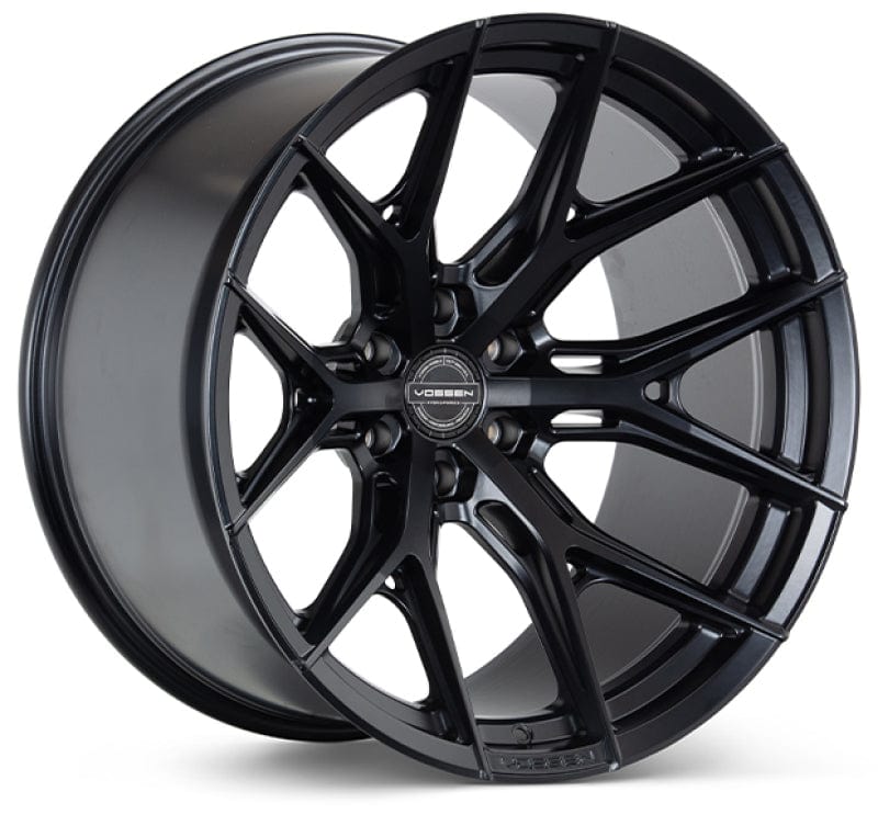 Kies-Motorsports Vossen Vossen HF6-4 20x10 / 6x135 / ET-18 / Super Deep Face / 87.1 - Satin Black Wheel