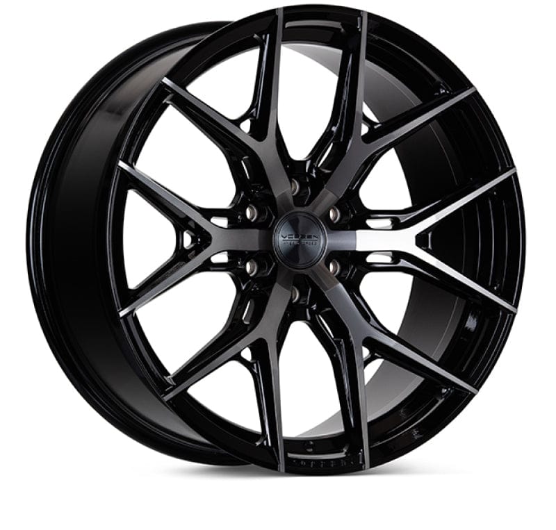 Kies-Motorsports Vossen Vossen HF6-4 20x10 / 6x135 / ET-18 / Super Deep Face / 87.1 - Tinted Gloss Black Wheel