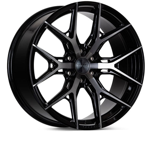 Kies-Motorsports Vossen Vossen HF6-4 20x10 / 6x135 / ET-18 / Super Deep Face / 87.1 - Tinted Gloss Black Wheel