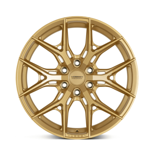 Kies-Motorsports Vossen Vossen HF6-4 20x9.5 / 6x135 / ET15 / 87.1 - Satin Gold Wheel