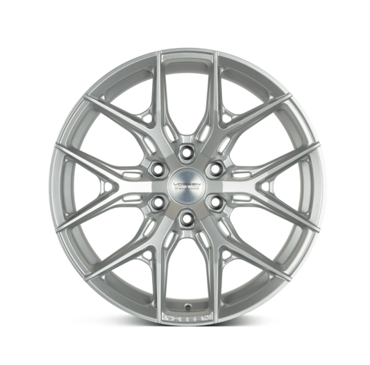 Kies-Motorsports Vossen Vossen HF6-4 20x9.5 / 6x135 / ET15 / 87.1 - Satin Silver Wheel