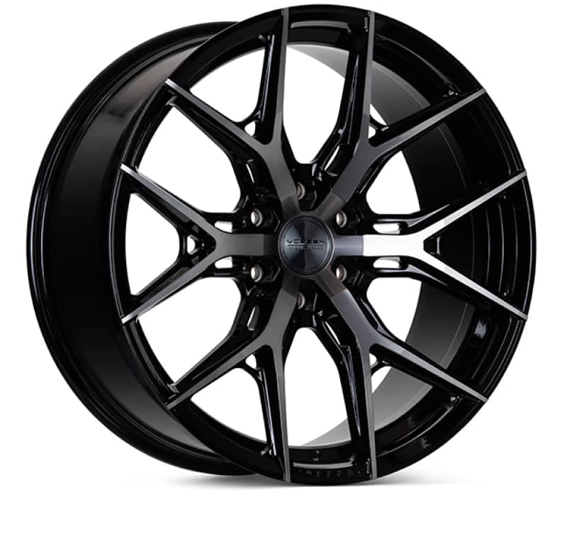 Kies-Motorsports Vossen Vossen HF6-4 20x9 / 6x139.7 BP / ET18 / 106.1 CB - Tinted Gloss Black