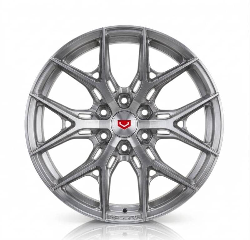 Kies-Motorsports Vossen Vossen HF6-4 24x10 / 6x135 / ET35 / Deep Face / 87.1 - Raw Prepped For Powder