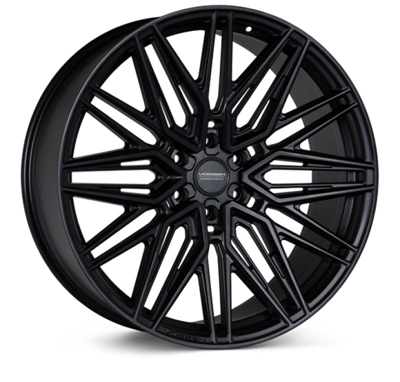 Kies-Motorsports Vossen Vossen HF6-5 20x10 / 6x135 / ET-18 / Super Deep Face / 87.1 - Satin Black Wheel