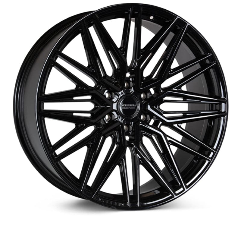 Kies-Motorsports Vossen Vossen HF6-5 20x10 / 6x139.7 / ET-18 / Super Deep Face / 106.1 - Gloss Black Wheel