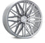Kies-Motorsports Vossen Vossen HF6-5 20X9.5 / 6X135 / ET15 / DEEP / 87.1 - Silver Polished Wheel