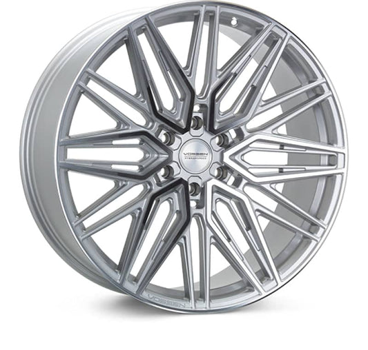 Kies-Motorsports Vossen Vossen HF6-5 20X9.5 / 6X135 / ET15 / DEEP / 87.1 - Silver Polished Wheel