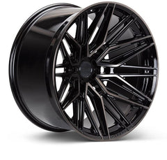 Kies-Motorsports Vossen Vossen HF6-5 24X10 / 6X139.7 / ET35 / Deep Face / 95.1 - Tinted Gloss Black Wheel