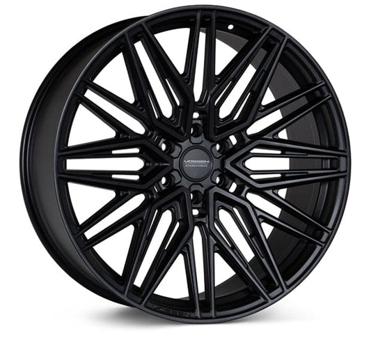 Kies-Motorsports Vossen Vossen HF6-5 26x10 / 6x139.7 / ET25 / Deep / 106.1 CB - Satin Black Wheel