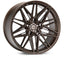 Kies-Motorsports Vossen Vossen HF7 20x10.5 / 5x114.3 / ET45 / 60.1 / Deep - Satin Bronze