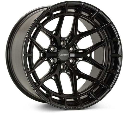 Kies-Motorsports Vossen Vossen HFX-1 20x10 / 5x127 / ET-18 / Super Deep / 71.5 CB - Satin Black Wheel